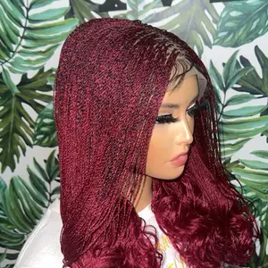 Micro twist braid wig
