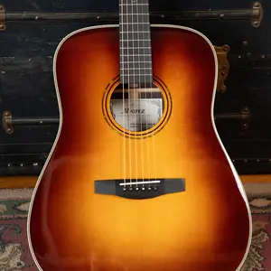 Alvarez LD70e Sitka/Rosewood Herringbone Sunset Dreadnought Guitar w/LR Baggs Electronics #1803