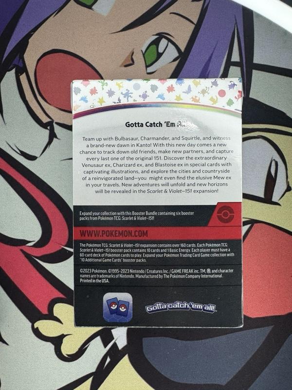 Pokemon Trading Card Game Scarlet & Violet 151 Booster Bundle Includes 6 Packs Collectible Cards for Ages 6+