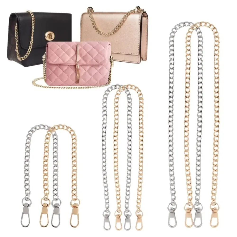 6Pcs/Set Bag Chains,30/60/120 cm Metal Bags Chain,Chain Carry Strap for Handbag with Twist Clasps,Bag Chain Shoulder Strap for Handbags,Shoulder Bags,Halloween Party Gifts,Hand Tools Kits