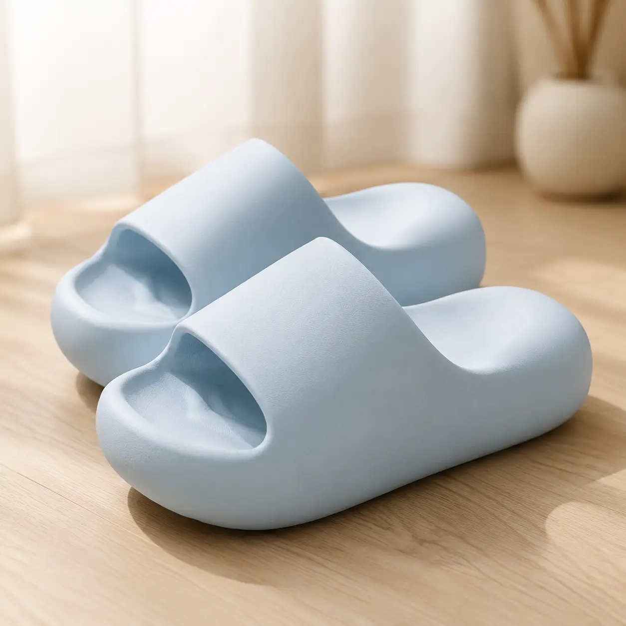 Cloud Slides Slippers, Thick Sole Platform Sandals for Women & Men, Soft Cushion Lightweight Open Toe Shoes for Home, Beach, Pool & Shower