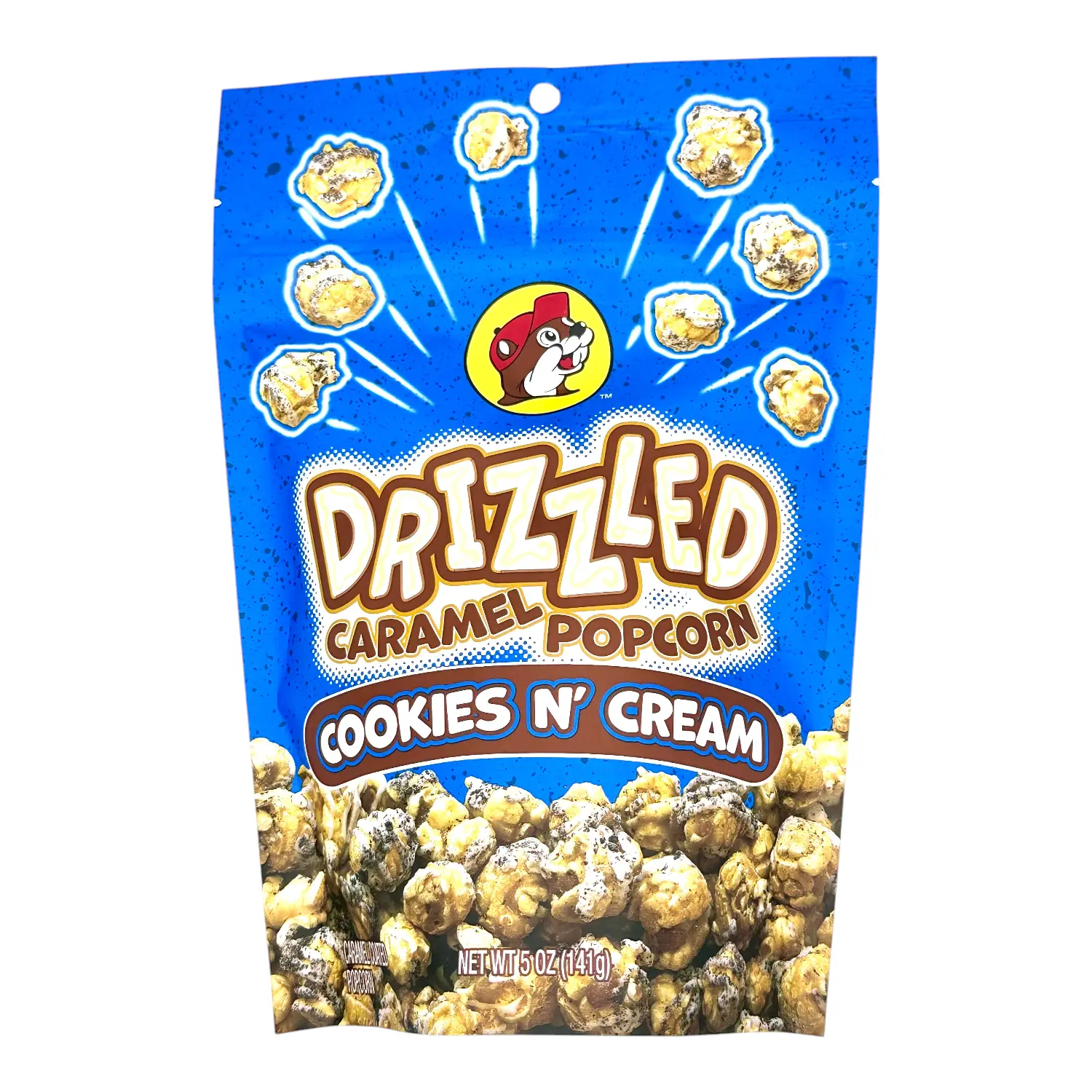 Drizzled Caramel Popcorn - Cookies N' Cream