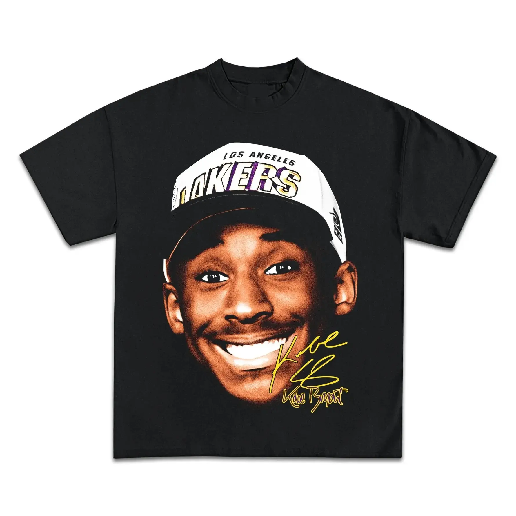 KOBE BRYANT DRAFT DAY GRAPHIC BOOTLEG T-SHIRT - STREETWEAR,quote