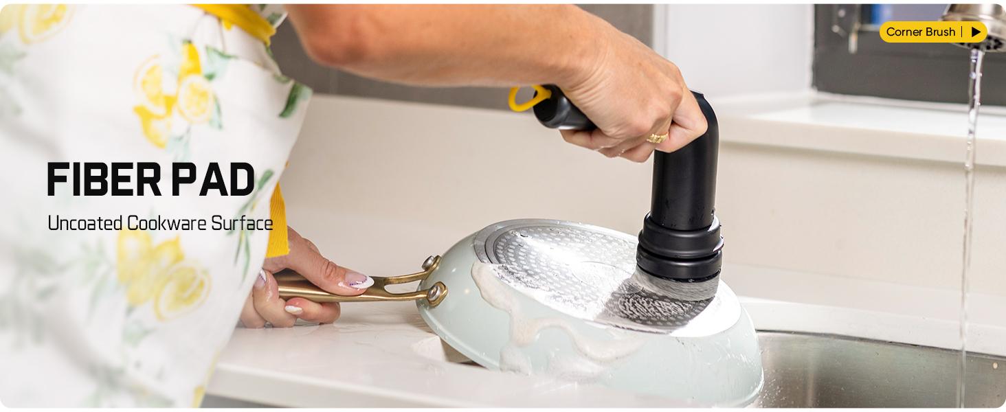 Fanttik G9 Handy Cordless Electric Spin Scrubber, MagnaStorm Motor, Dual-Speed, 5 Brush Heads, LED Display, IPX7 Waterproof, 2500mAh with Type-C Charging, for Kitchen, Sink, Tile, Stove Cleaning Tool Fanttik G9 Handy Cordless Electric Spin Scrubber, MagnaStorm Motor, Dual-Speed, 5 Brush Heads, LED Display, IPX7 Waterproof, 2500mAh with Type-C Charging, for Kitchen, Sink, Tile, Stove Cleaning Tool