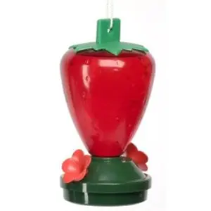 Artline Strawberry Hummingbird Feeder - 12oz