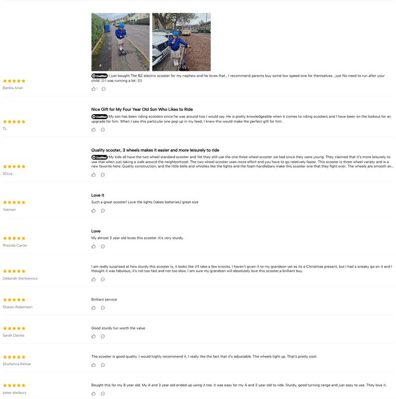 【New Year Sale】Electric Scooter, Light Up 3-Wheels Electric Scooter for Kids Age 3-8, 3-Height Adjustable, 1 Hour Playtime, Bluetooth Control, 110LBS Max Load Foldable Electric Scooter with Foot Brake