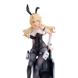 Wahohousee 1/12 Scale Erena Tactical Bunny Mecha Girl Action Figure, Finished Anime Model Kits with DIY Modular Shield & Gear Kit, Mecha Musume Articulated Figures, Collectible Gifts for Anime Fans