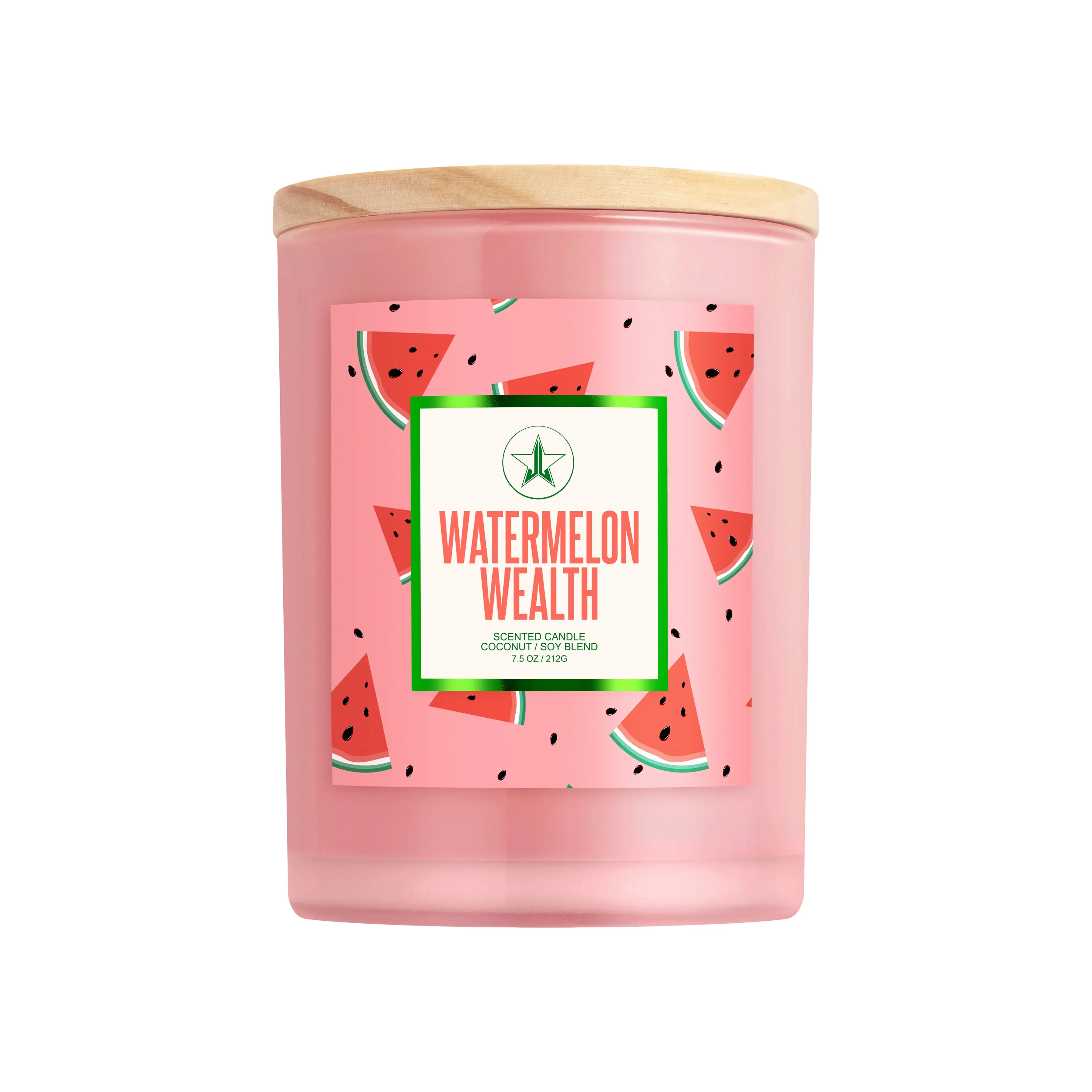 Watermelon Wealth Candle - Coconut/Soy Blend
