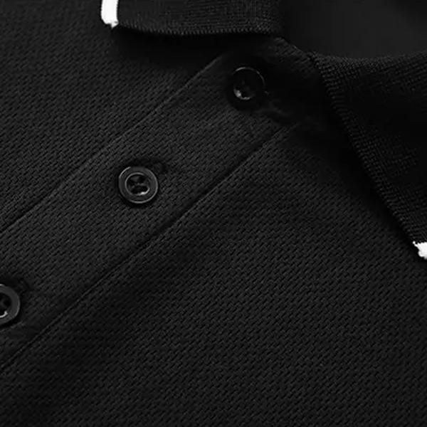 Five-piece men’s casual short-sleeve polo set—quick-dry golf and tennis shirts, comfortable riding wear, stylish men’s sportswear—ideal for casual gatherings, vacations, and travel; contrast color design at the neckline and cuffs. Five-piece men’s casual short-sleeve polo set—quick-dry golf and tennis shirts, comfortable riding wear, stylish men’s sportswear—ideal for casual gatherings, vacations, and travel; contrast color design at the neckline and cuffs.