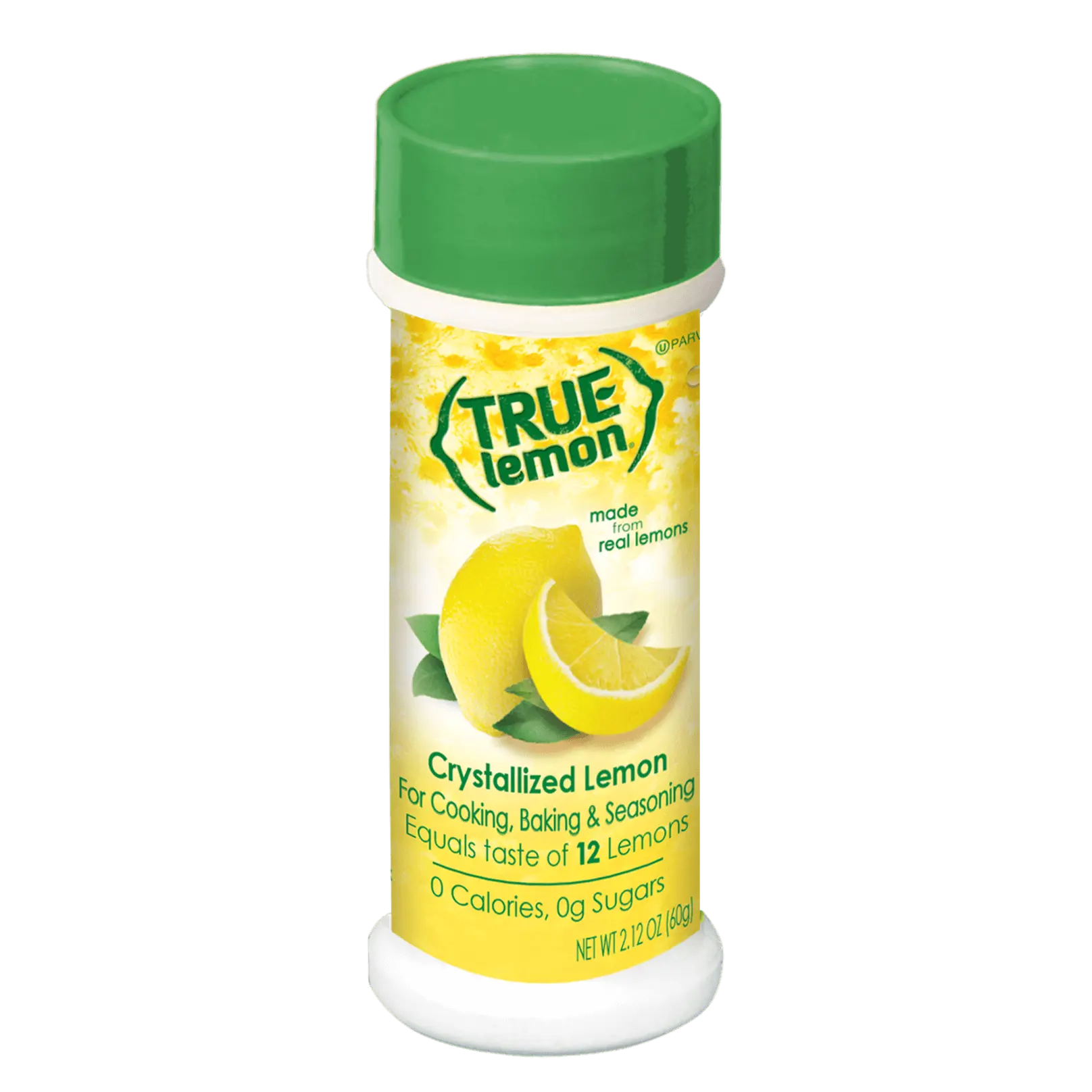True Lemon Shaker | Lemon Seasoning Powder | 0 Cal, No Salt, Non-GMO | Protein, Seafood & Veggies