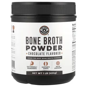 Left Coast Performance Bone Broth Powder, Chocolate, 1 lb (454 g)