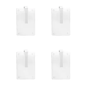 Car Picture Holder for Sun Visor – Magnetic 2.36"x3.5" Car Visor Photo Clip, Horizontal & Vertical Photo Display, Wallet-Size Clear Acrylic Car Picture Frame Perfect for Polaroid Go and Instax Mini