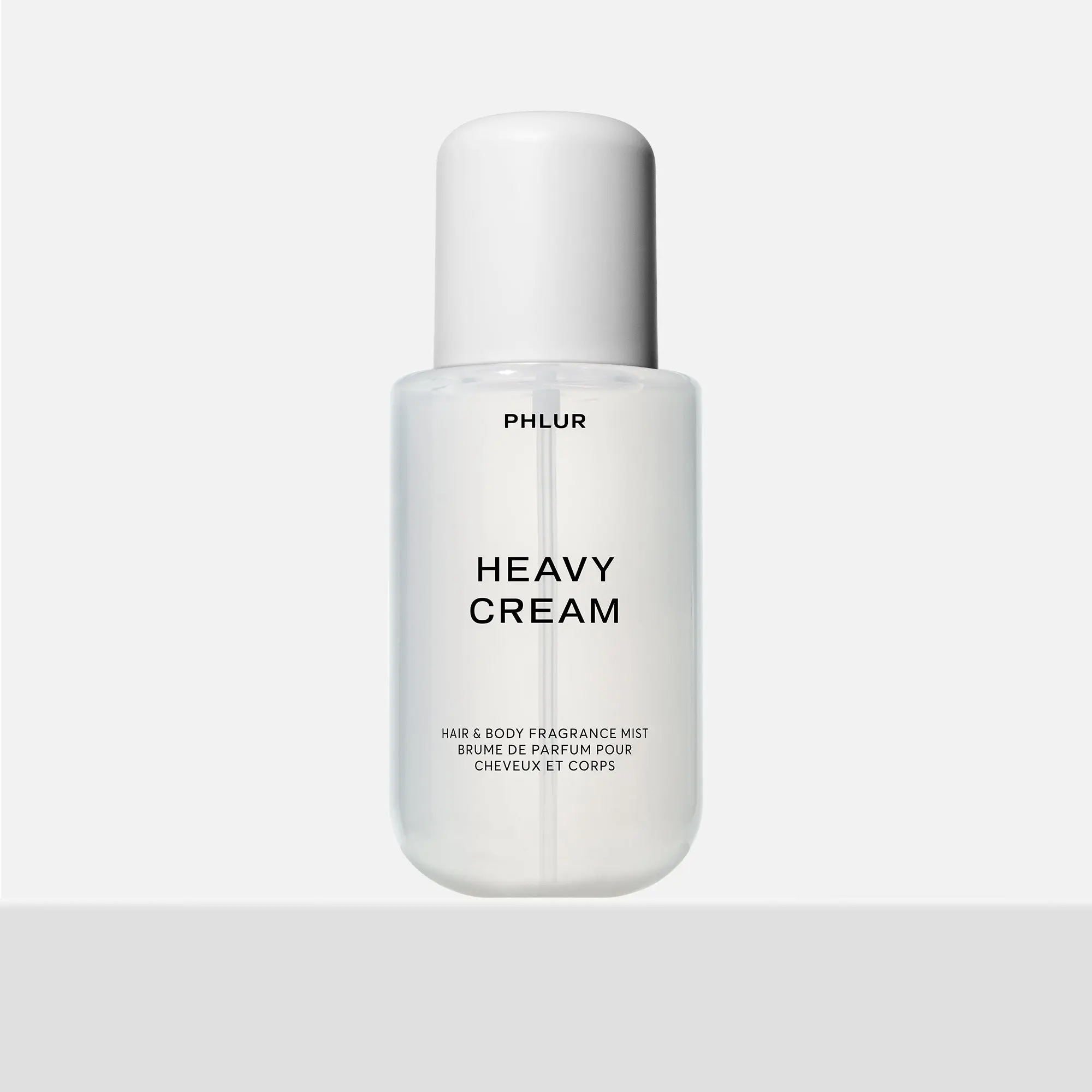 PHLUR Heavy Cream Body Mist - Full Size Hair & Body Fragrance Mist with Marshmallow, Whipped Cream, Coconut Cream & Vanilla (8 fl oz)
