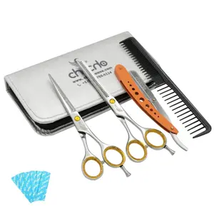 Professional Scissors Hair Kit Cutting Barber Thinning Shears for Haircut