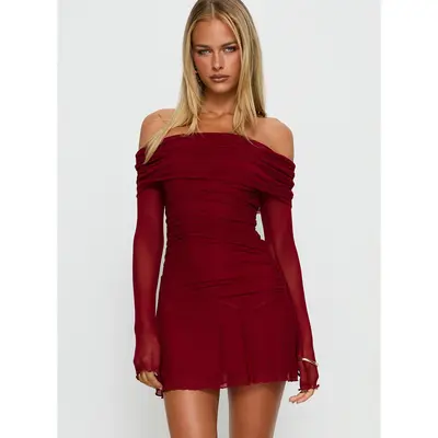 Princess Polly Mini Red Dress - TikTok Shop
