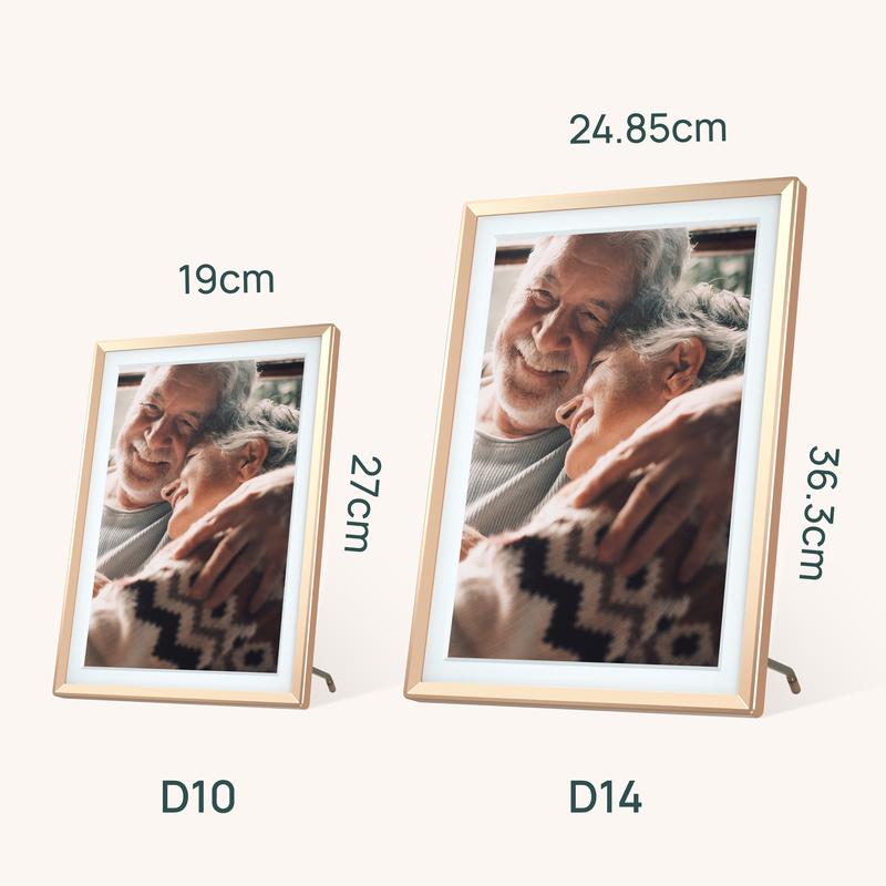 ARZOPA WiFi Digital Touch Screen Photo Frame Free Unlimited Cloud Storage Touchscreen 120s Video Frame PhotoFrame Digital Picture Frame Auto Rotate for Gift Idea