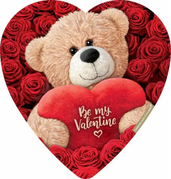 Valentine's Heart Gift Chocolate Box 6oz