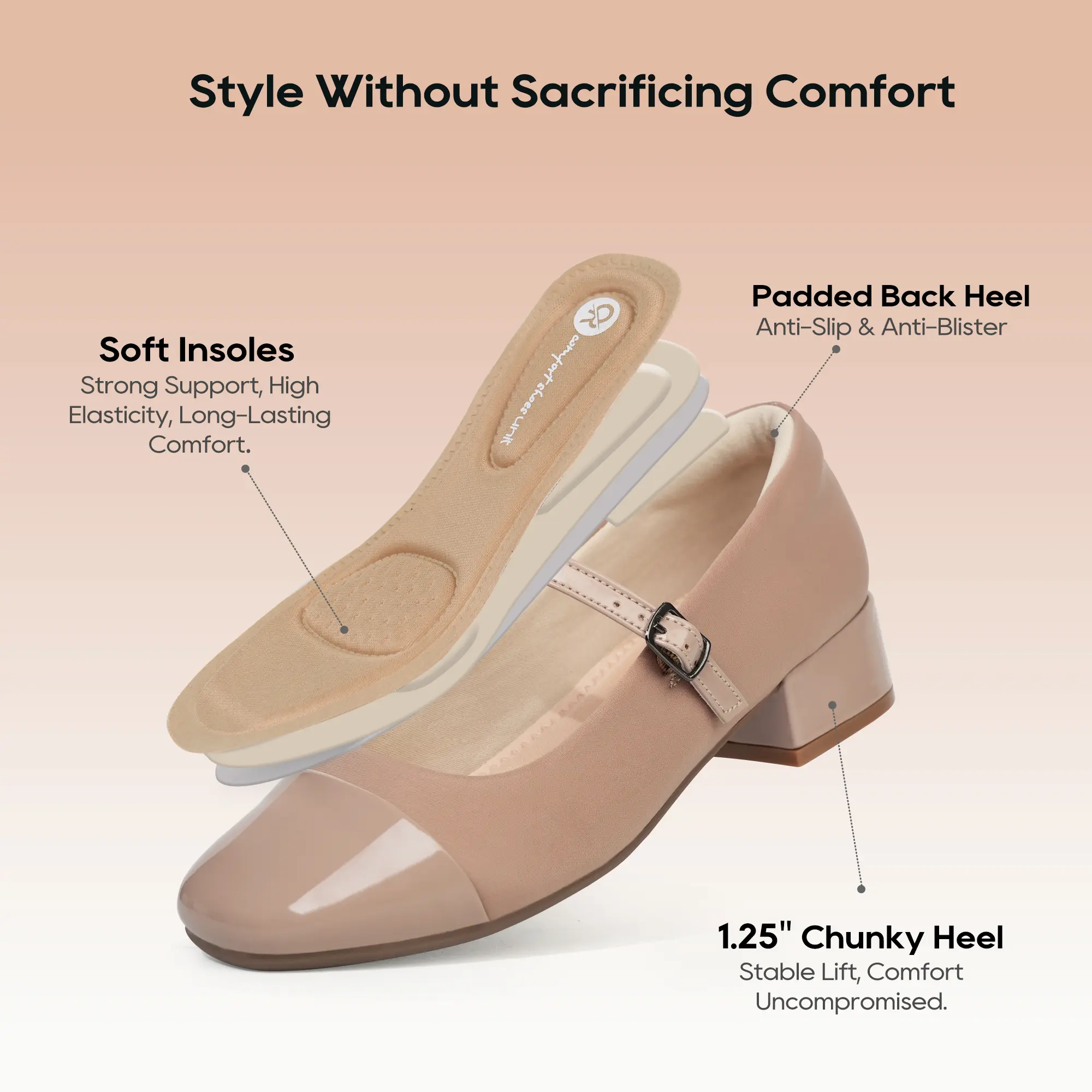Ortho Rest Women Mary Janes for Bunions Orthopedic Dress Shoes Low Heel Chunky Pumps - TikTok Shop Ortho Rest Women Mary Janes for Bunions Orthopedic Dress Shoes Low Heel Chunky Pumps - TikTok Shop