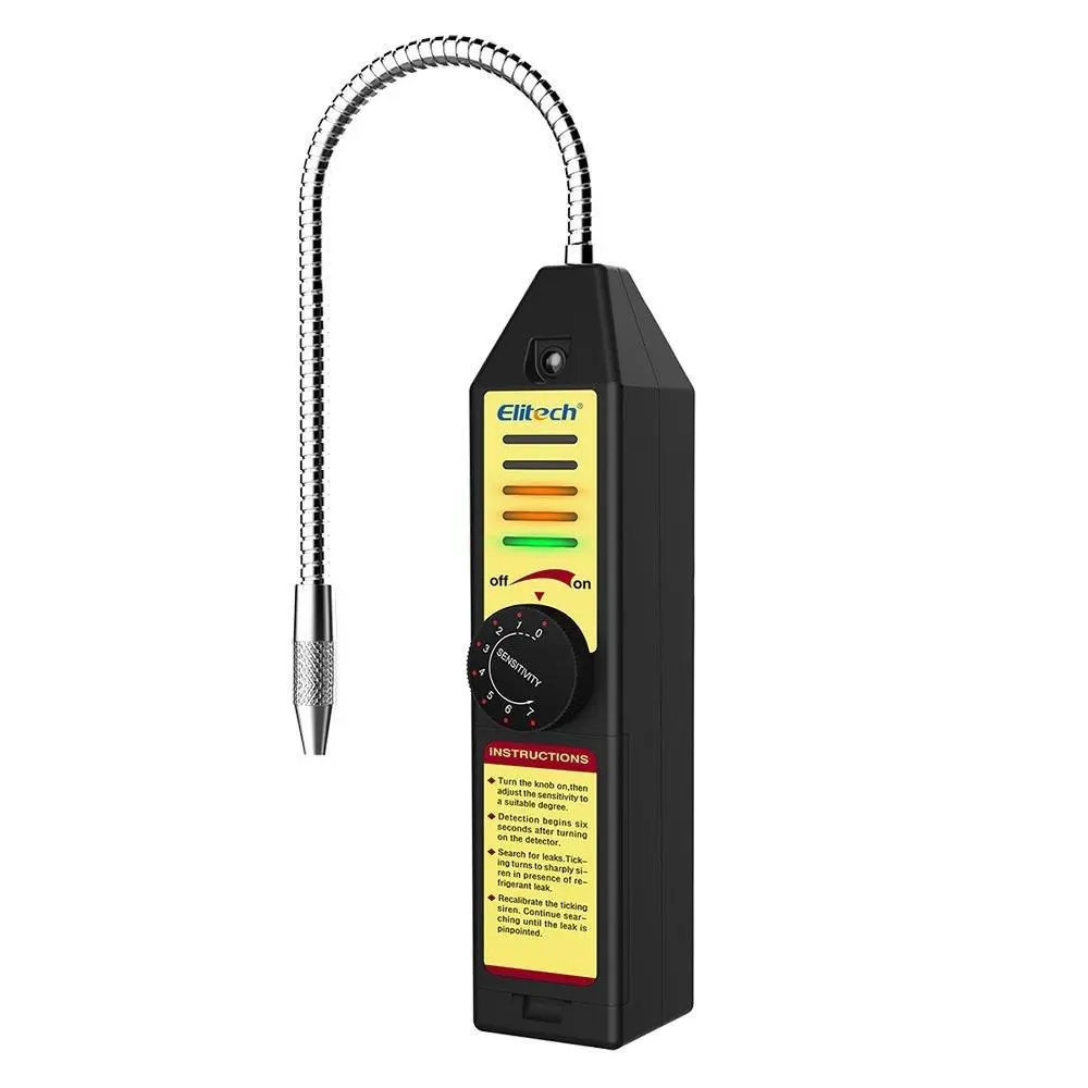 Elitech WJL-6000S Refrigerant Leak Detector HVAC Air Condition High Accuracy