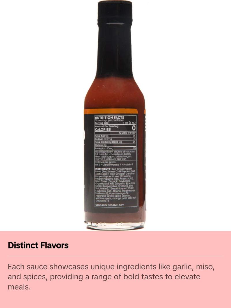 Bravado Super Hot Set - Featuring Garlic & Árbol Moruga Scorpion Hot Sauce