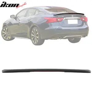 Rear Spoiler Wing for Nissan Maxima 2016-23 SR Sport LED Brake Lamp Light
