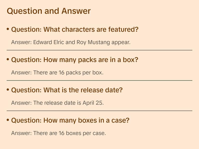 Union Arena Japanese Fullmetal Alchemist: BrotherHood [UA37BT] CARDS LIVE OPENING