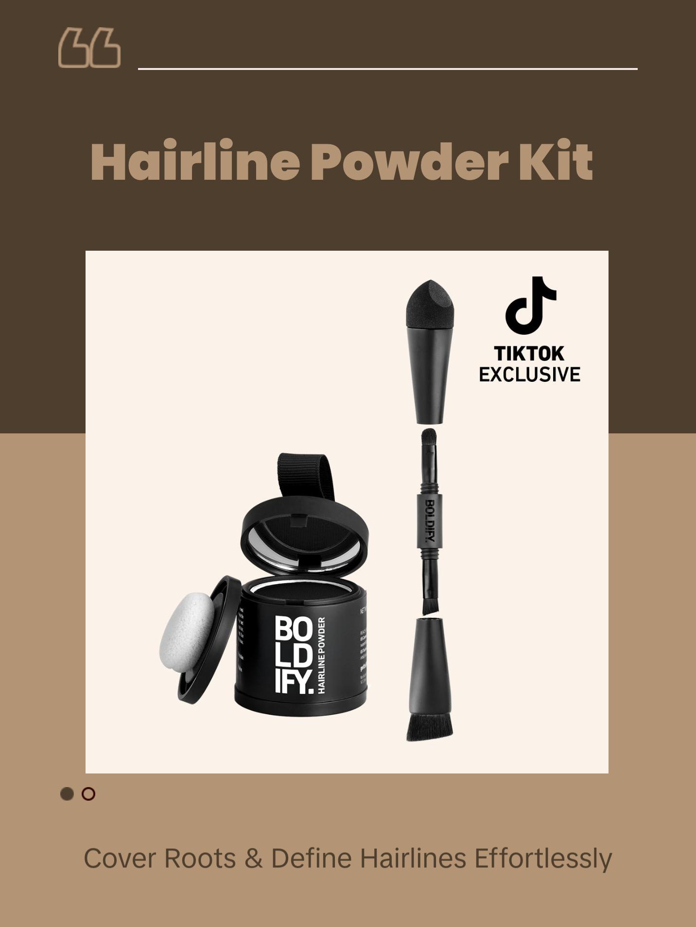 Boldify Hairline Powder Starter Kit
