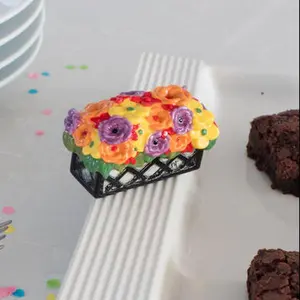 Nora Fleming Mini Love Blooms Here Window Flower Box