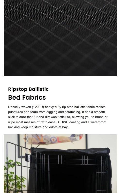 Tough Ripstop™ Dog Crate Cover