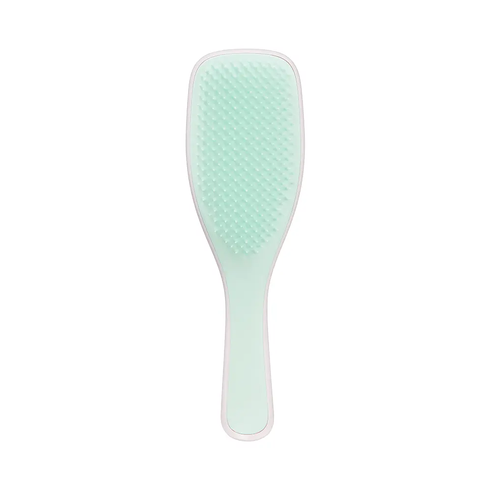 Ultimate Detangler Hairbrush - Mint/Pink, Two-Tiered Teeth Technology, Wet/Dry Use