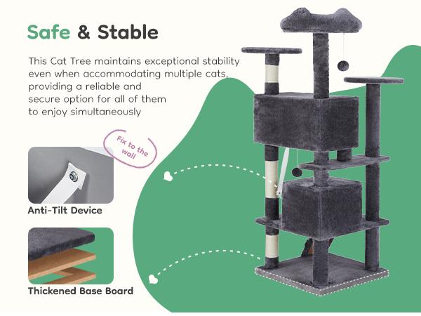 【New Size】 Cat Climbing Shelf, Post Cascading Cat Climbing Shelf, Indoor Playhouse, Cozy Nest, Durable, Space-Saving Design, Gift for Pet Owners