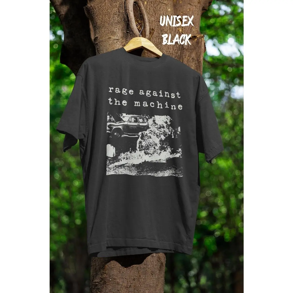 Rage Against the Machine Shirt Vintage Rock Band Tee, Retro Music Style | RATM Shirt