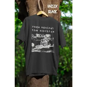 Rage Against the Machine Shirt Vintage Rock Band Tee, Retro Music Style | RATM Shirt