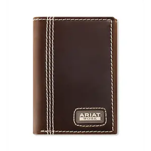 A3403602 Ariat Utility Leather Trifold Wallet