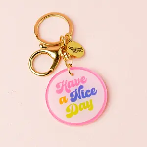 have a nice day keychain