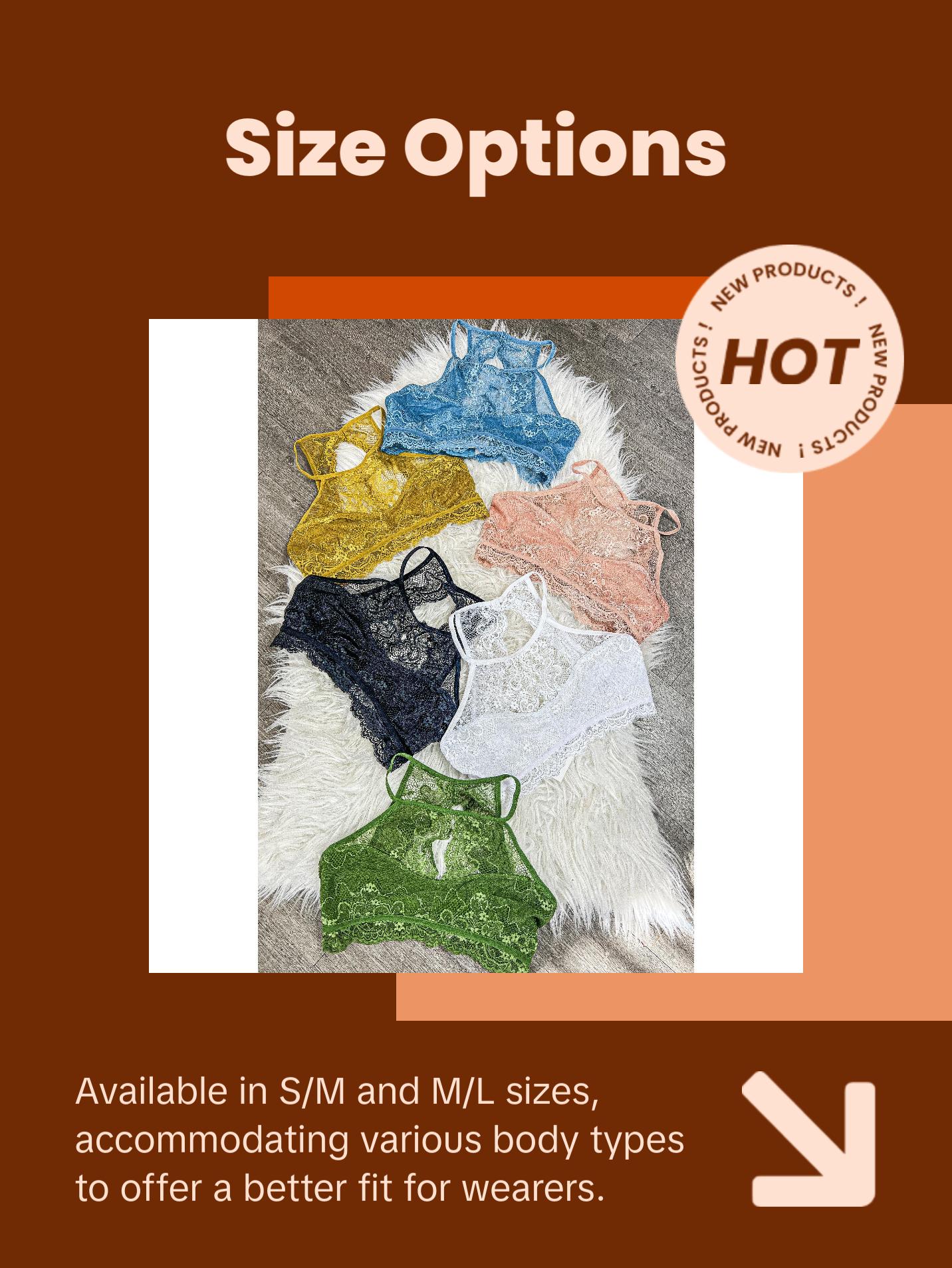 Lasting Impression High Neck Lace Bralette Womenswear Pullover