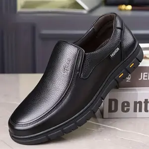 Men's Chunky Loafer Shoes, Comfy Non-slip Slip On Shoes, Men's Shoes, For All Seasons Footwear Boy