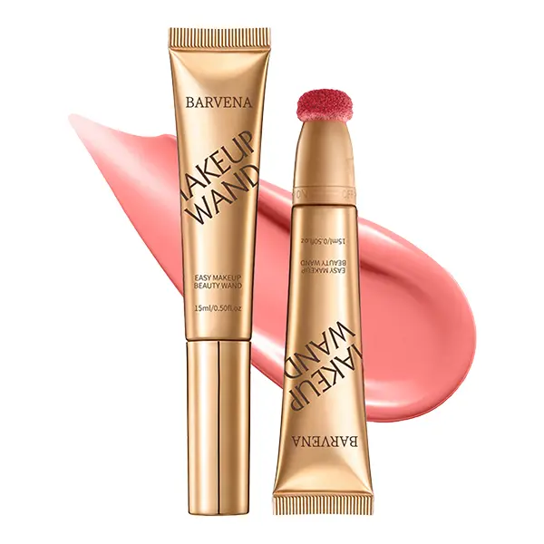 Sponge-tip liquid blush, silky smooth, natural finish, long-lasting, and doesn't easily fade. Also functions as a highlighter and contouring product Passion Cream Blush ultra-blendable blush Radiance-enhancing Glow Makeup Cosmetic