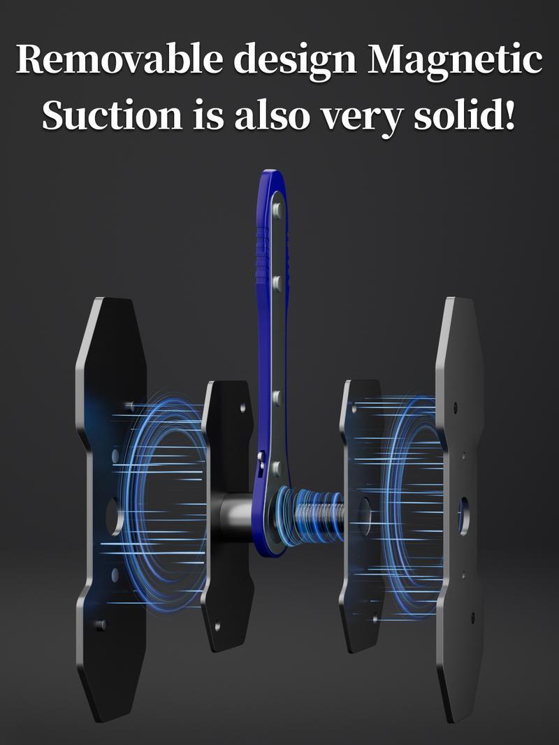 Brake Caliper Piston Press Tool for Single, Dual & Quad Piston Disc Brakes – 360° Rotating Ratchet Wrench, Effort-Saving Automotive Brake Repair Tool for Car Maintenance