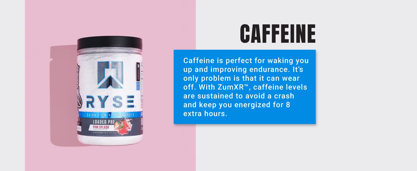 RYSE Loaded Pre Workout Powder - Daily Pre-Workout for Men & Women with over 300mg Caffeine, Beta Alanine, and Citrulline - 30 Servings