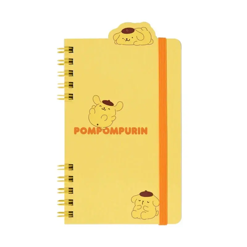 Pompompurin Slim Double Spiral Notebook (Strike A Pose Series)