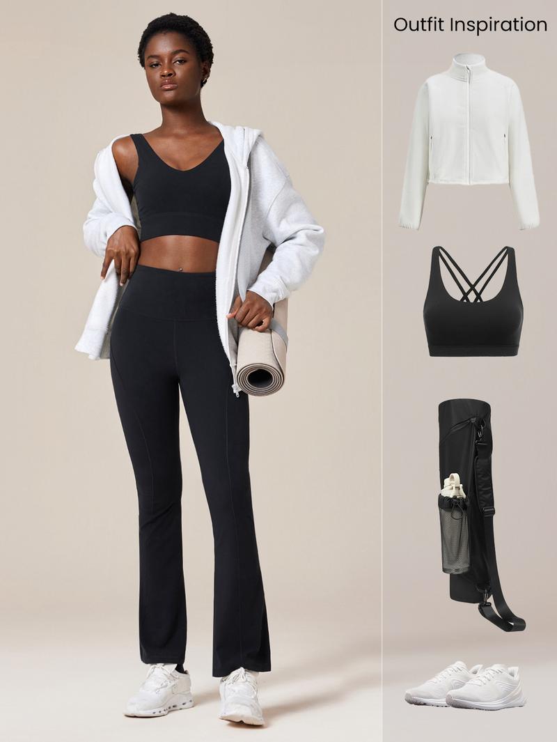 GLOWMODE 31" FeatherFit High-Waisted & Ultra High-Waisted Flared Leggings TikTokShopBlackFriday