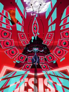 Hazbin Hotel Character Tapestry - Anime Merchandise Decorative Wall Hanging summerwins