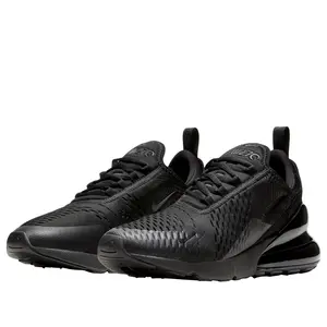 Nike Air Max 270 Triple Black Men's AH8050-005 New Sneakers