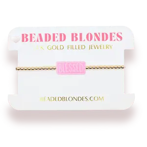 Blessed Bracelet on Gold