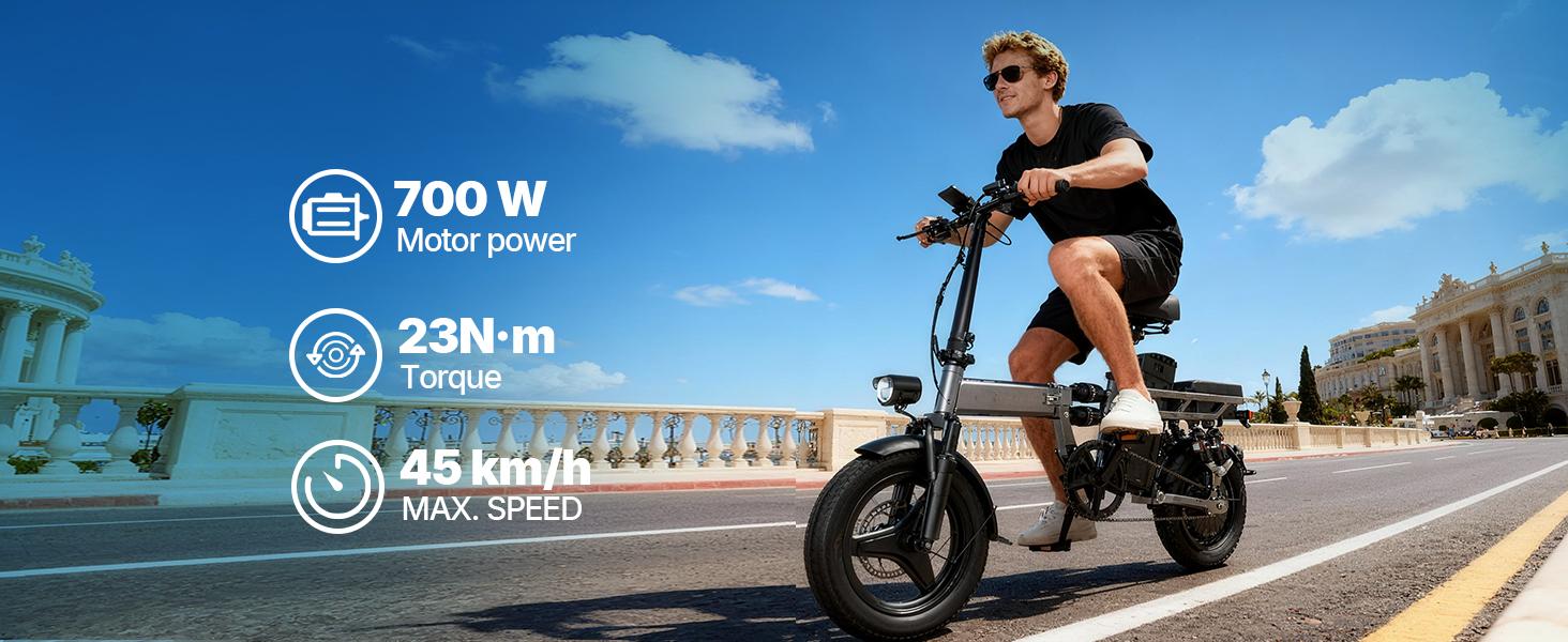 PASLDA Folding Electric Bike for Adults | 48V 15Ah Battery | 500W Motor | 20MPH | 30 Miles Range | Compact Commuter E-Bike PASLDA Folding Electric Bike for Adults | 48V 15Ah Battery | 500W Motor | 20MPH | 30 Miles Range | Compact Commuter E-Bike