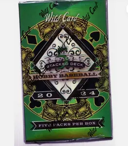 2024 WILD CARD 5 CARD DRAW STACKED DECK BASEBALL HOBBY BOX