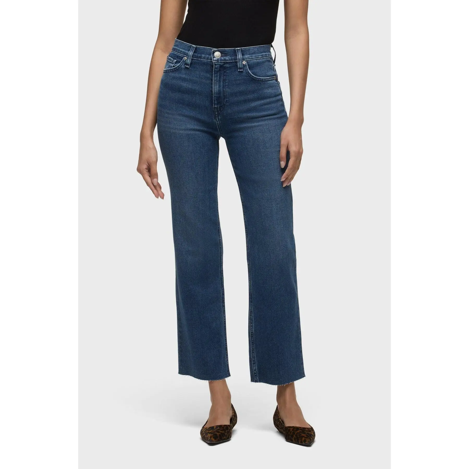 Remi High-Rise Straight Ankle Jean