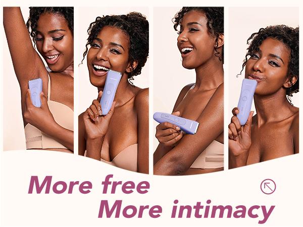 LADYSPOT Ceramic Bikini Trimmer for Women Electric Waterproof Rechargeable Body Hair Trimmer with Detachable Head Cord Precise Safe Easy Portable for Arms Legs & Body Painless Trim Ultra-Close LADYSPOT Ceramic Bikini Trimmer for Women Electric Waterproof Rechargeable Body Hair Trimmer with Detachable Head Cord Precise Safe Easy Portable for Arms Legs & Body Painless Trim Ultra-Close