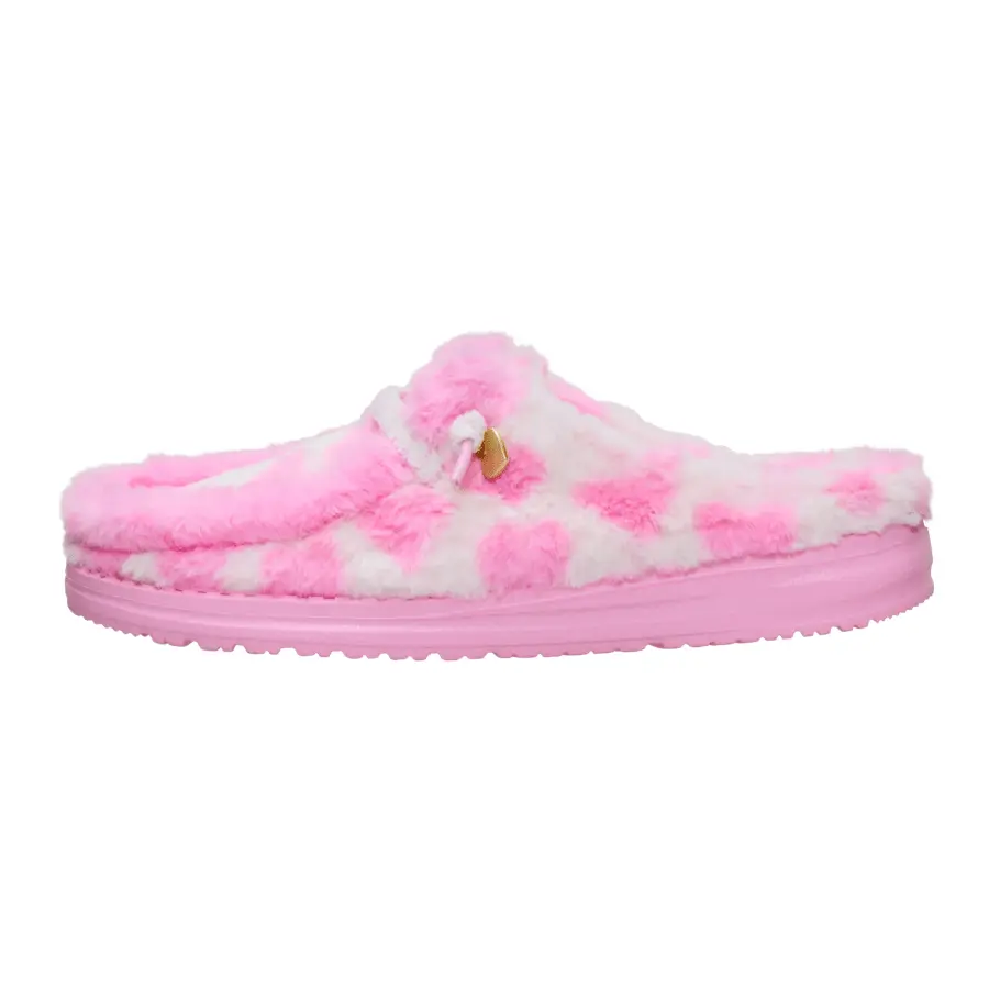 HEYDUDE Wendy Slipper Hearts - Comfortable Slip on Footwear Soft Walking Shoes